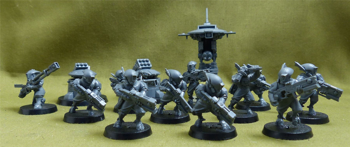 Pathfinder/Fire Warrior Mix - Tau Empire - Warhammer 40K #27J