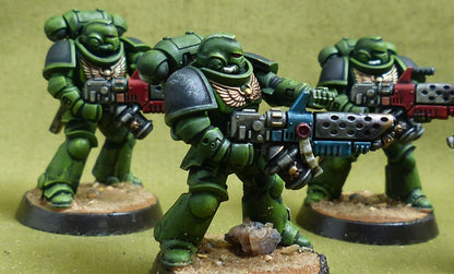 Infernus Squad set of 5 painted - Space Marines - Warhammer 40K #5BJ