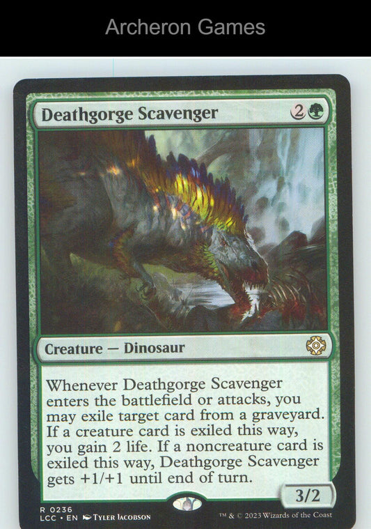 Deathgorge Scavenger LCC 236 R MTG Card NM/EX+