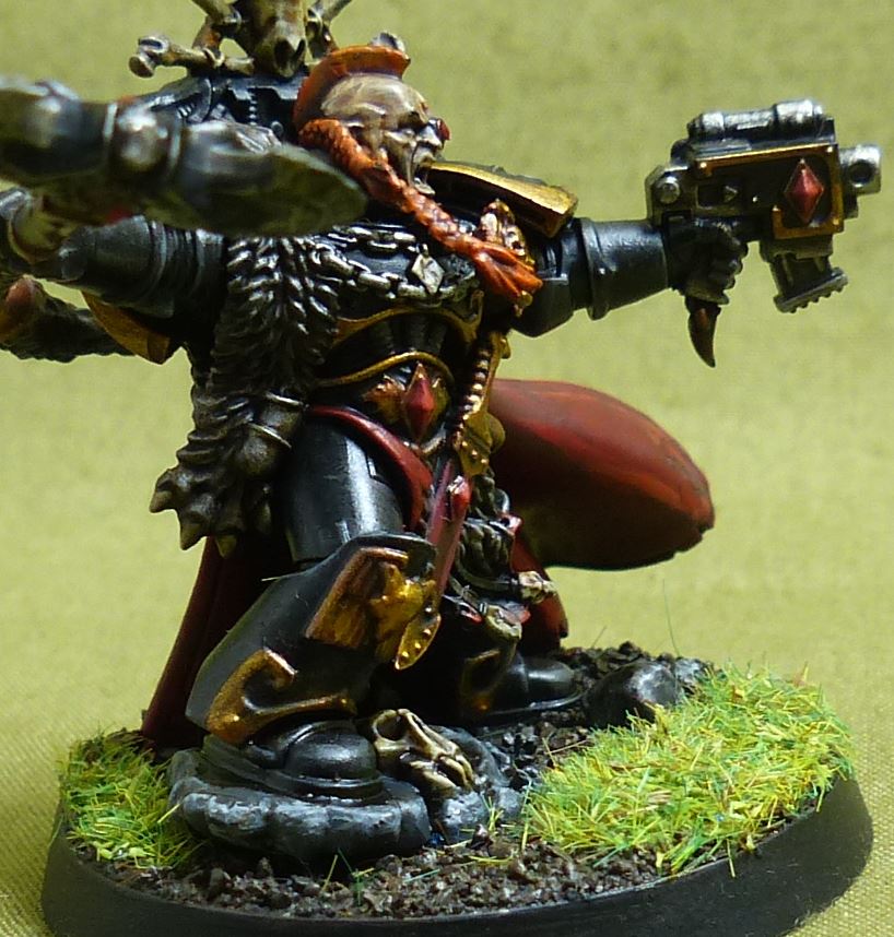 Wolf Lord Crom painted - Space Wolves - Warhammer Horus Heresy #4XF