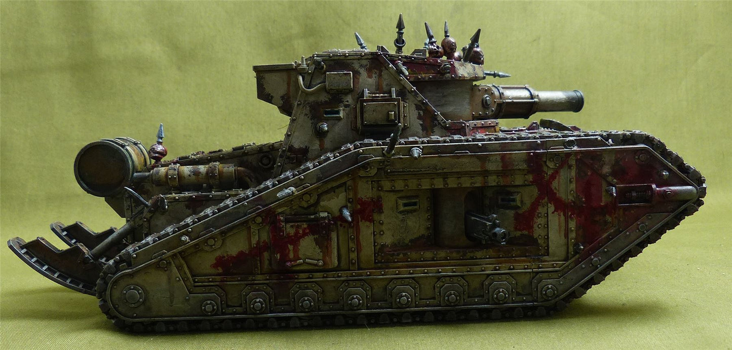 Malcador Heavy Tank painted - Solar Auxilia - Warhammer Horus Heresy #4X0