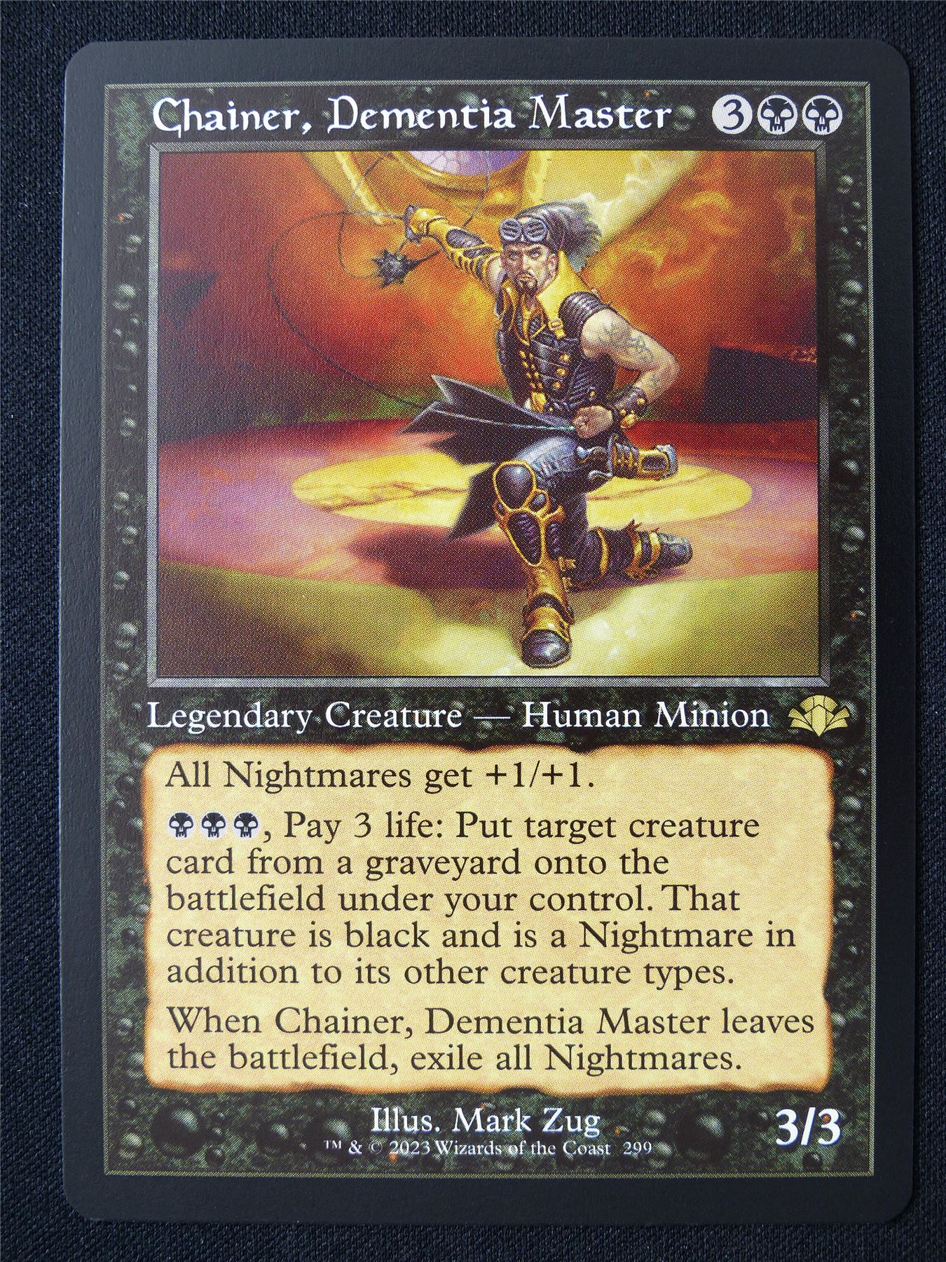 Chainer Dementia Master Retro - DMR - Mtg Card #FL