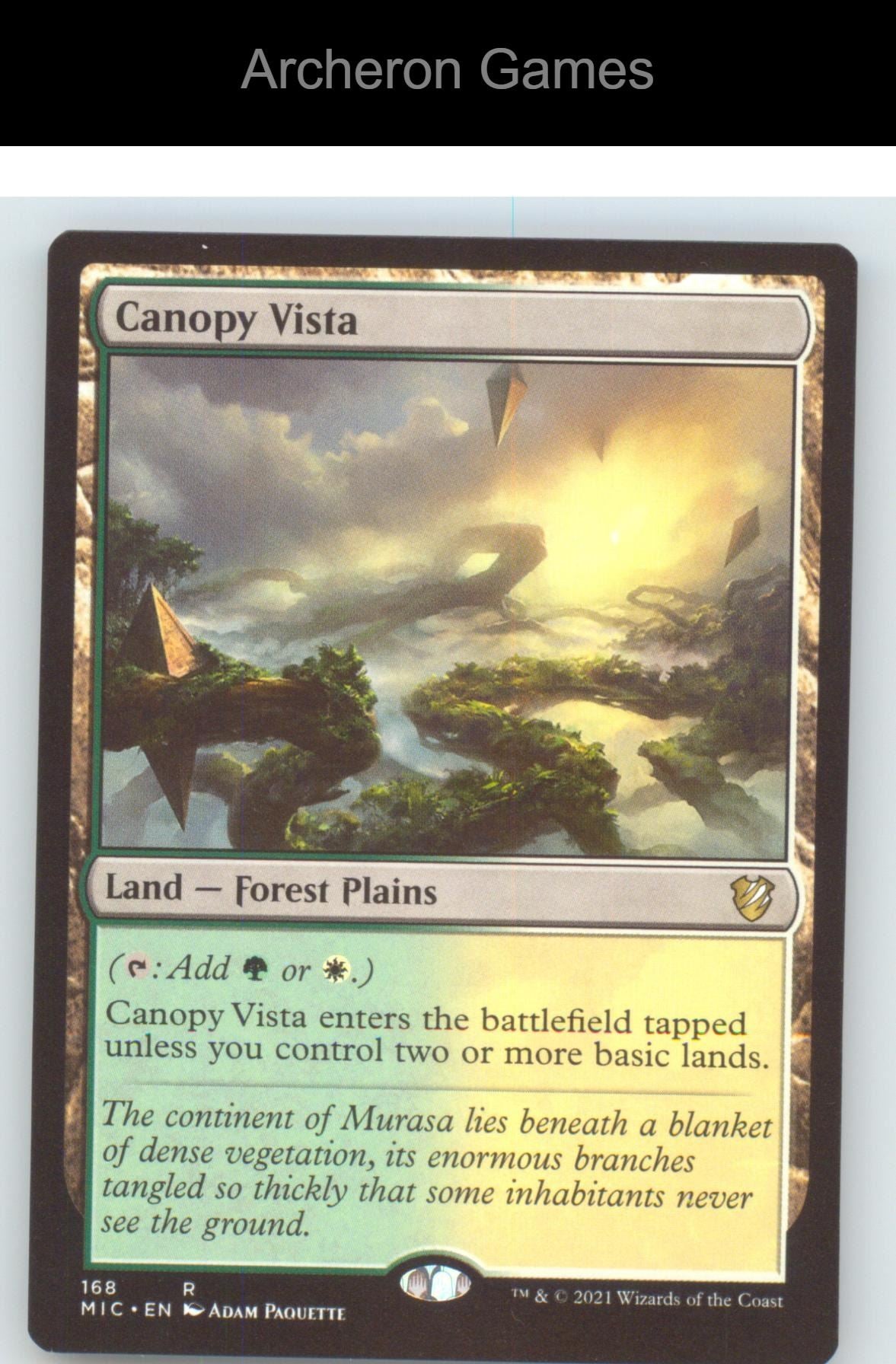 Canopy Vista MIC 168 R MTG Card NM/EX+