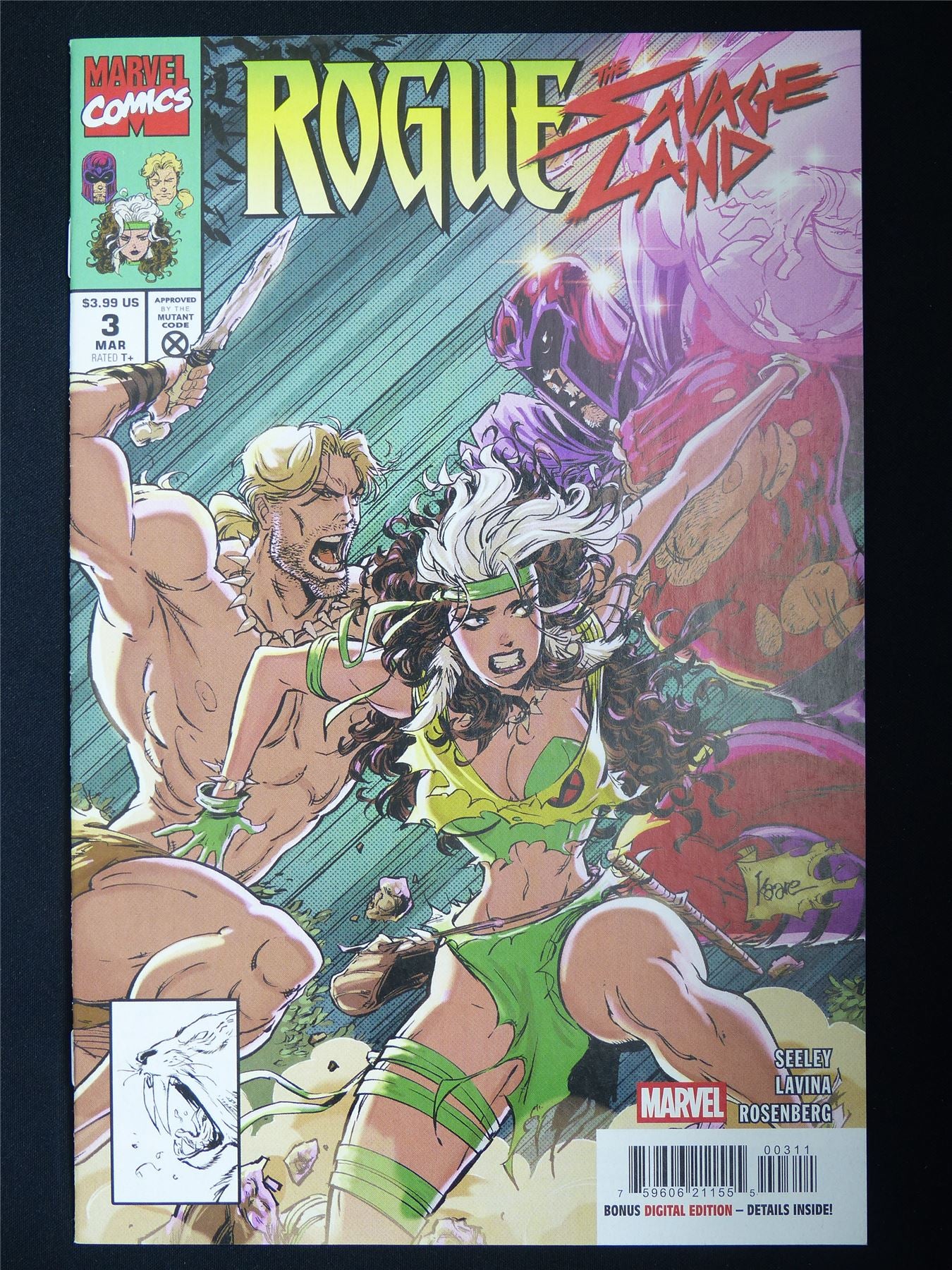 ROGUE: The Savage Lands #3 - Marvel Comic #3RJ