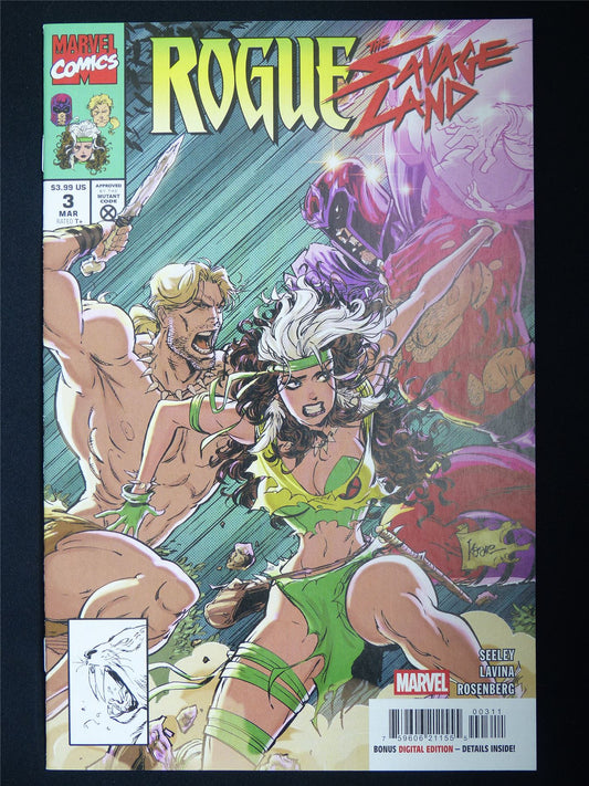 ROGUE: The Savage Lands #3 - Marvel Comic #3RJ