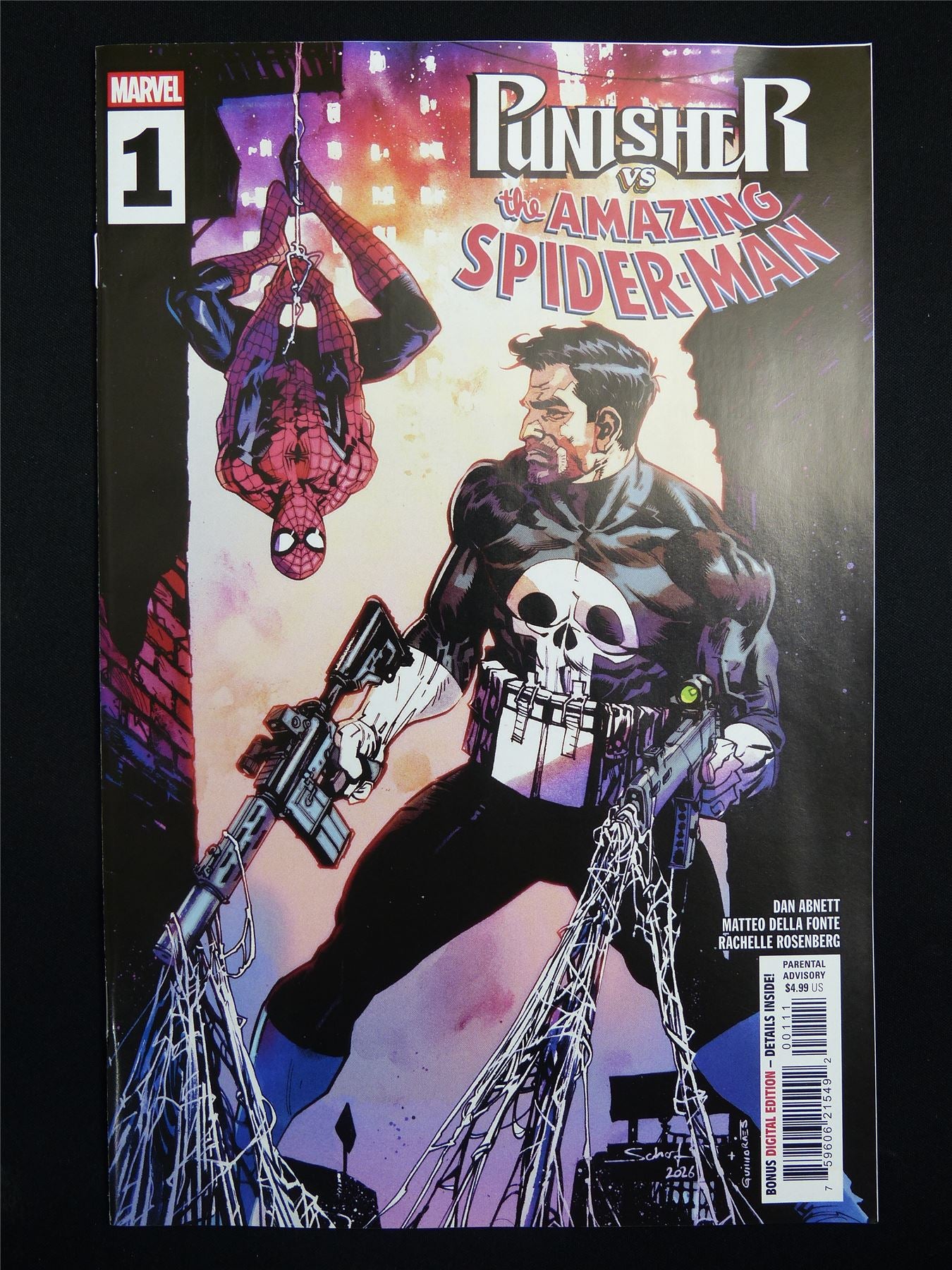PUNISHER vs The Amazing Spider-Man #1 Cvr A - Sep 2026 Marvel Comic #28W