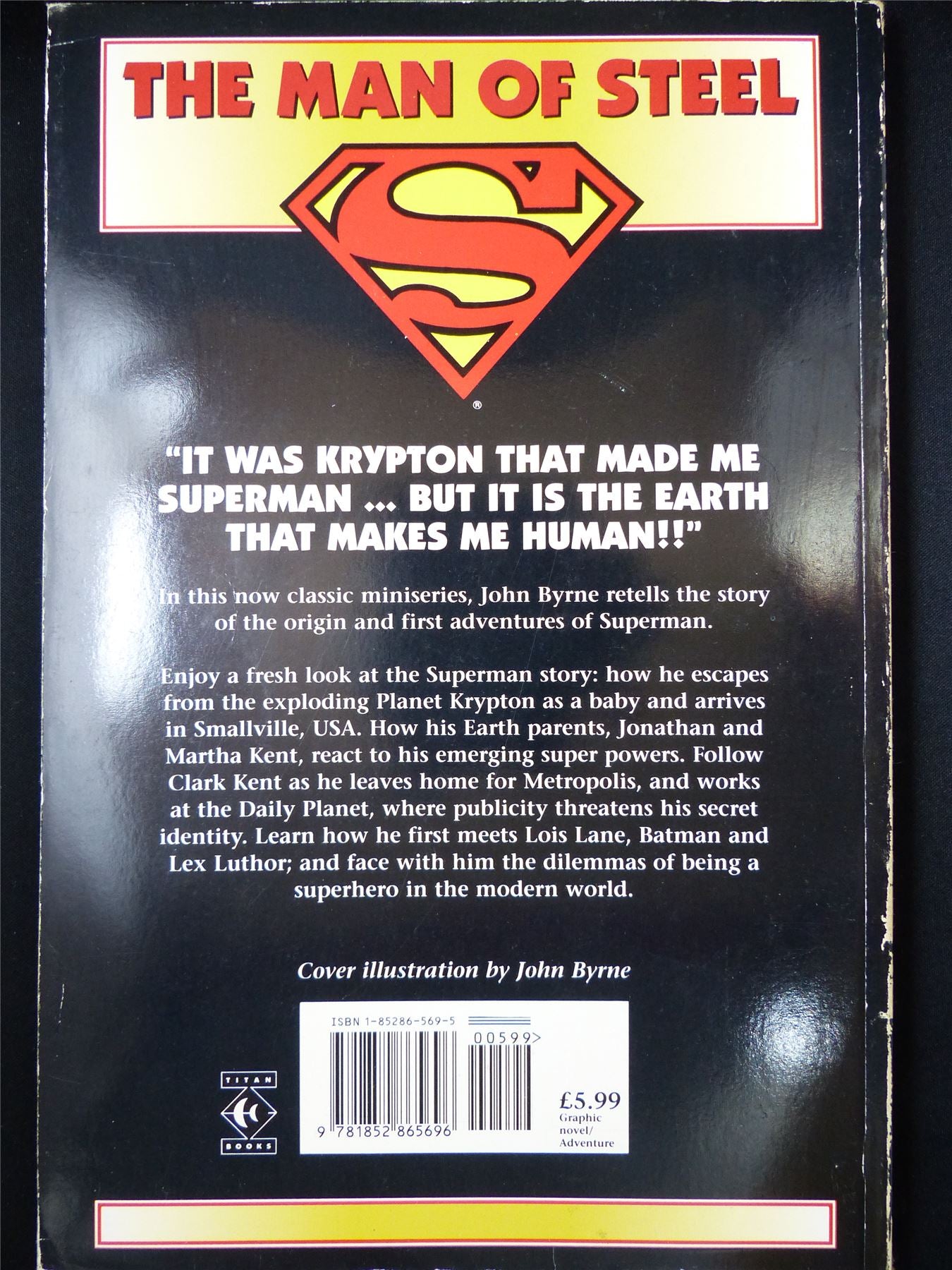 SUPERMAN: The Man of Steel - DC Graphic Softback #28L