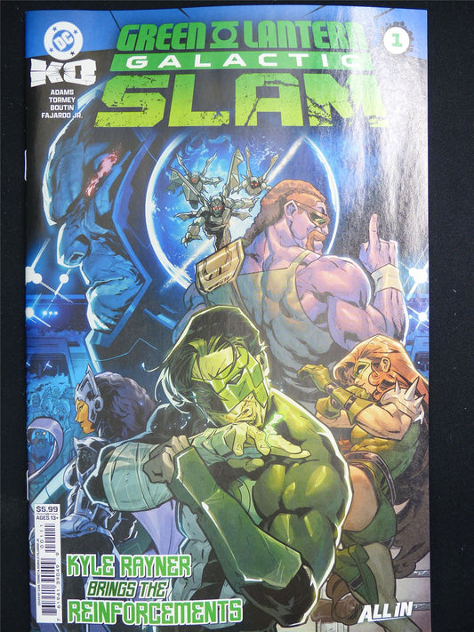 GREEN Lantern: Galactic Slam #1 - B&B Mar 2026 DC Comic #1GA