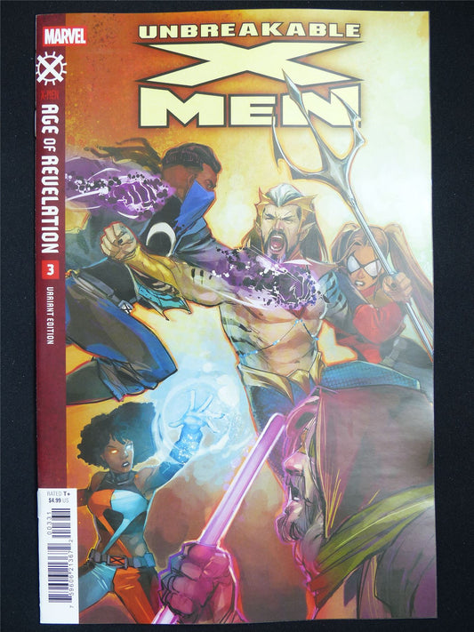Unbreakable X-MEN #3 Age of Revelation Variant - Feb 2026 Marvel Comic #6K