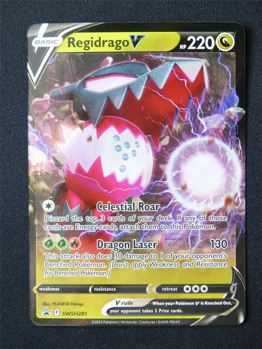 Regidrago V SWSH281 Promo Holo - Pokemon Card #6RJ