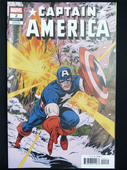 CAPTAIN America #2 Variant - Marvel Comic #314