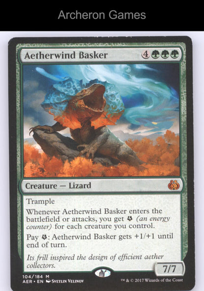 Aetherwind Basker 104 Mythic MTG Card Aether Revolt