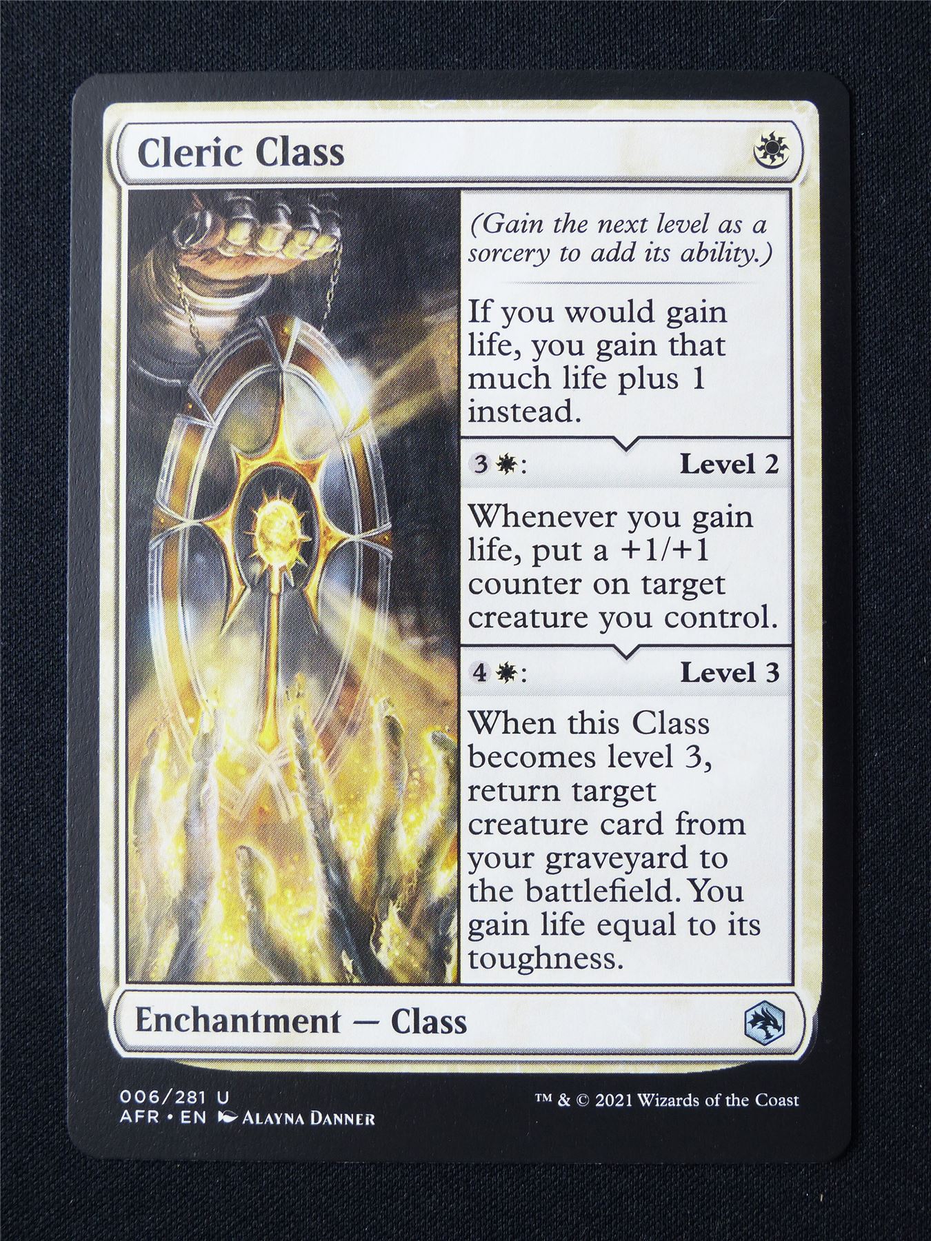 Cleric Class - AFR - Mtg Card #3FS