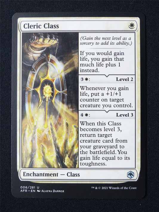 Cleric Class - AFR - Mtg Card #3FS