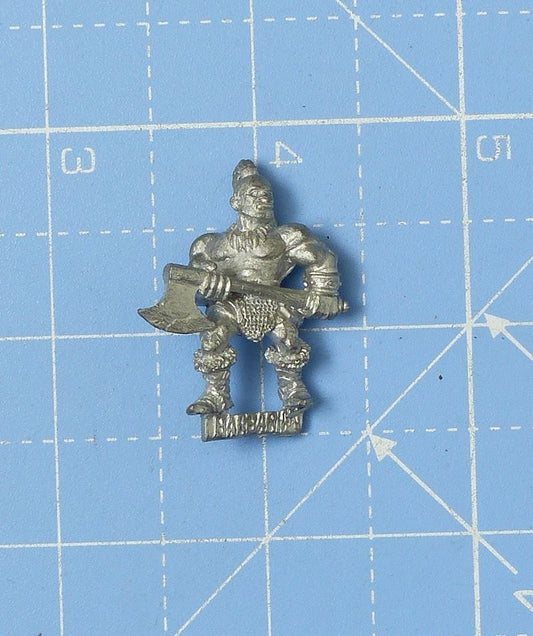 Classic Metal Barbarian - Warhammer Old World #2LL