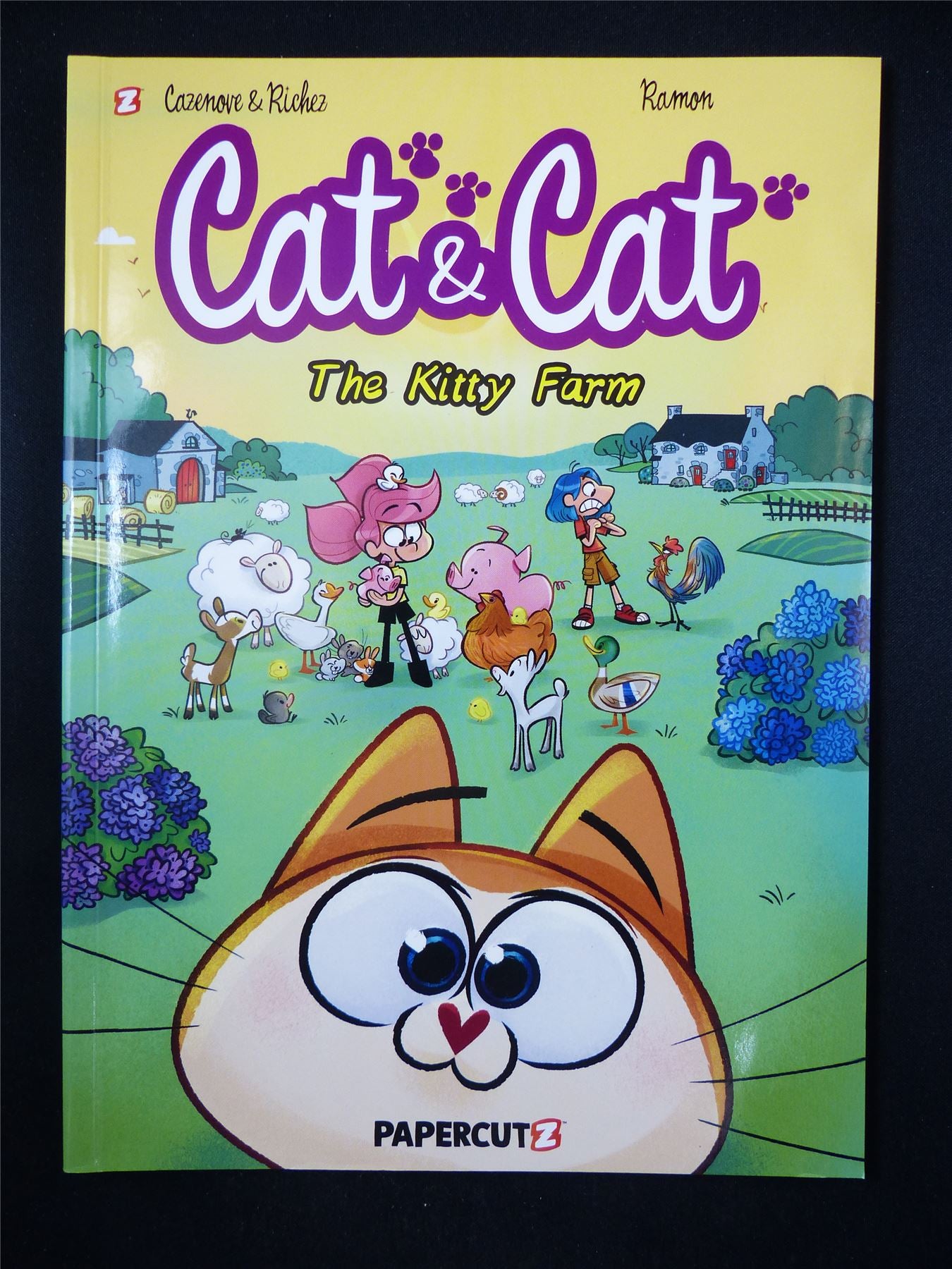 CAT & Cat: The Kitty Farm - Papercutz Graphic Softback #X4