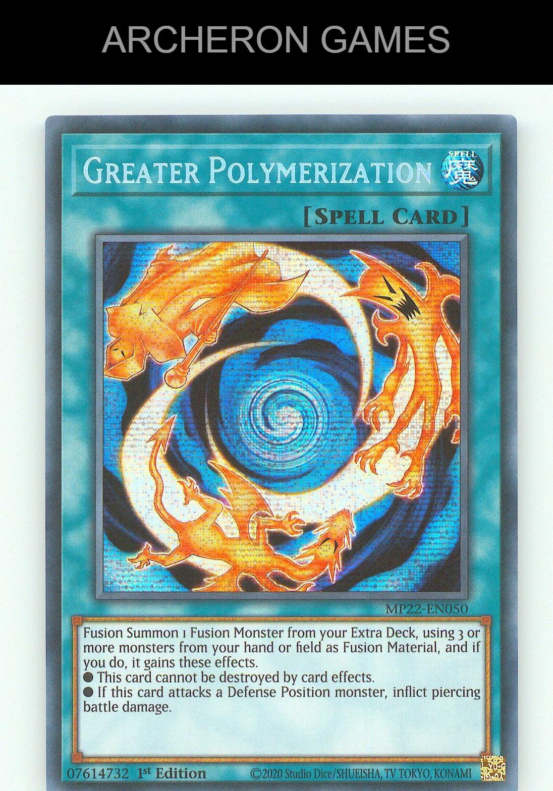 Greater Polymerization SEC YUGIOH Card