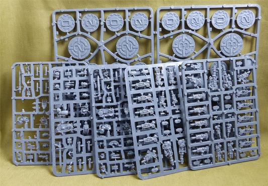 Disintegrator weapons upgrades and parts sprue - Saturnine - Warhammer Horus Heresy #36D