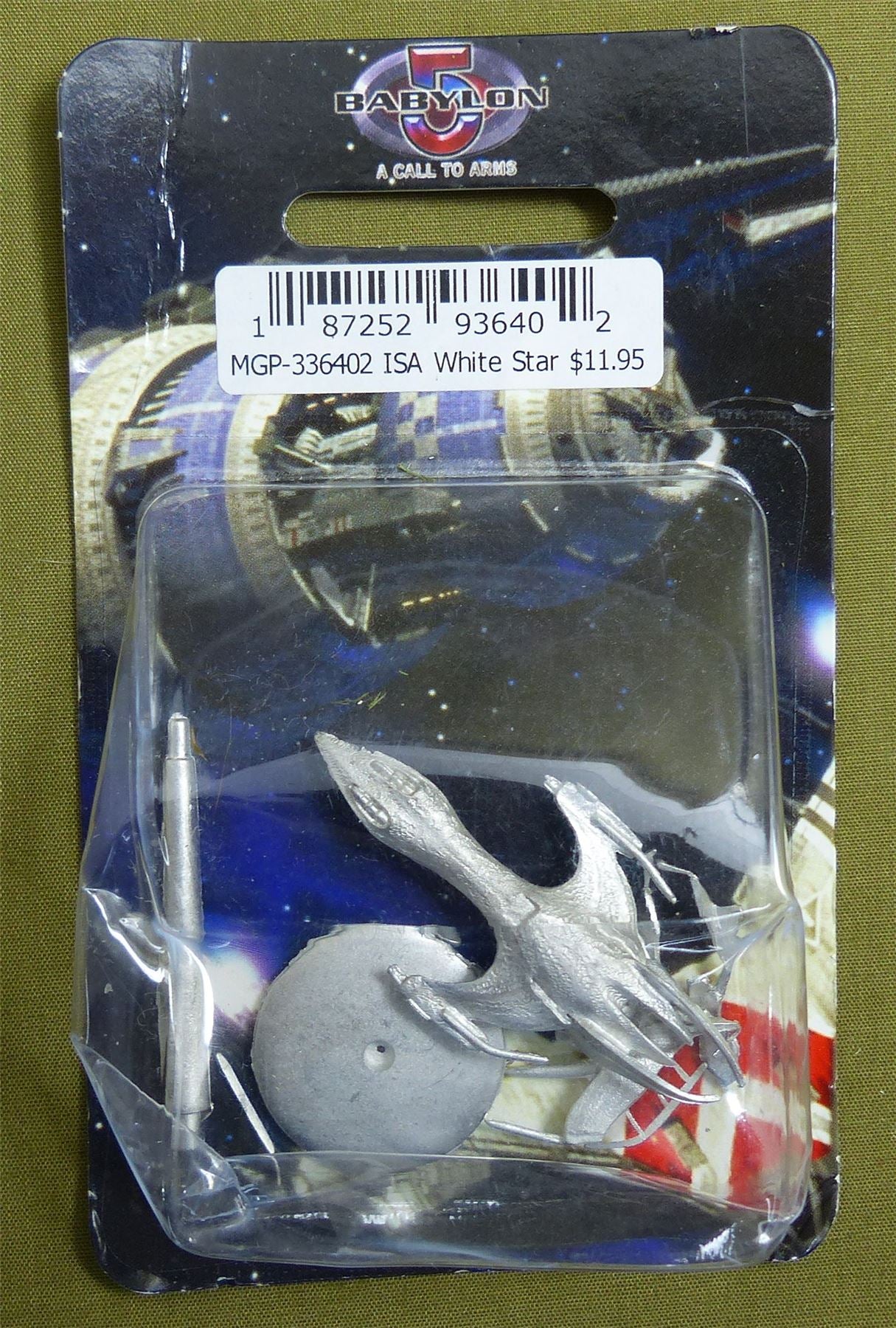 Classic Metal White Star Blister - Babylon 5: Call to Arms Miniatures #2LI