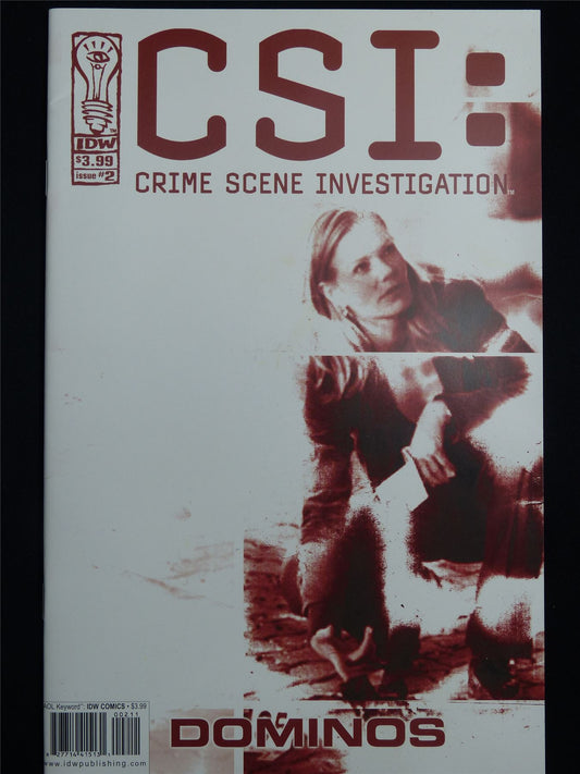 CSI: Crime Scene Investigation: Dominos #2 - IDW Comic #2SB