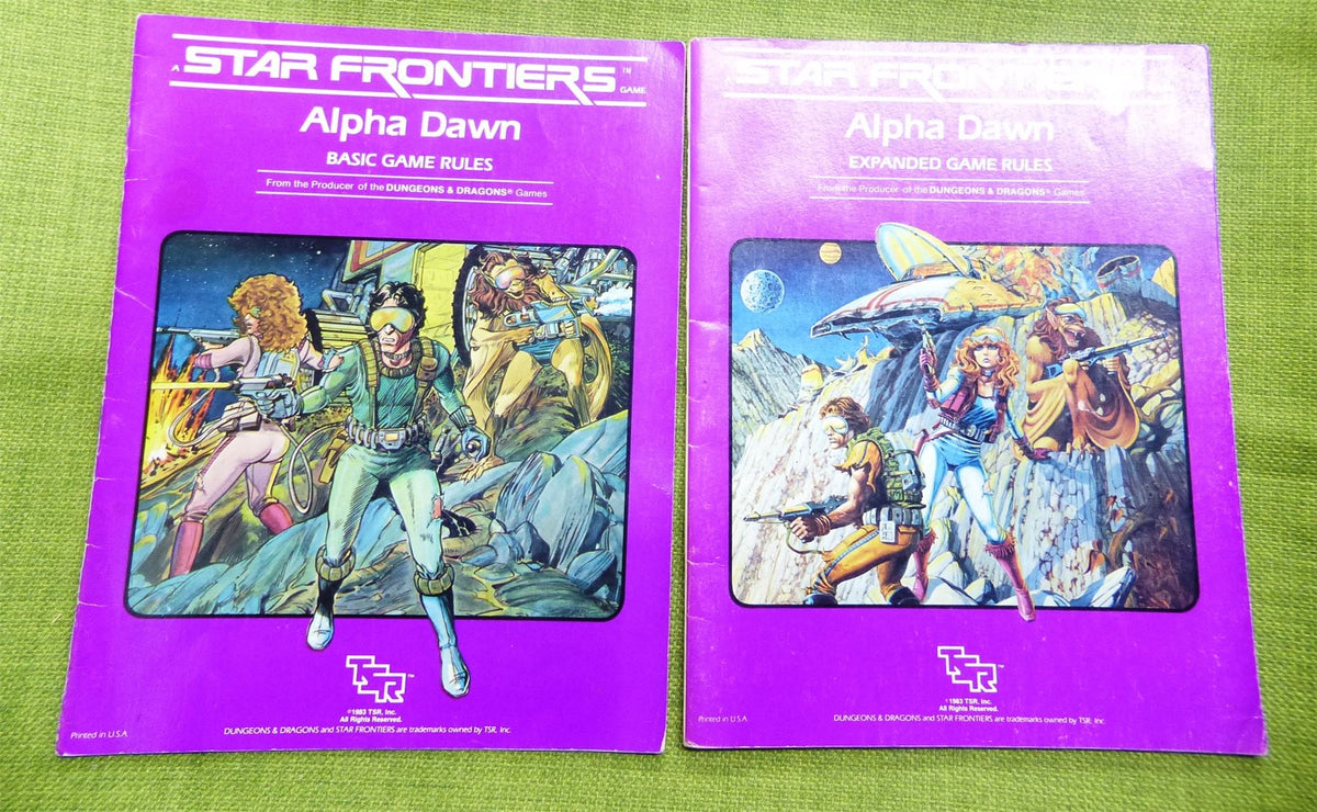 The Original Star Frontiers Alpha Dawn - TSR 7007 #75