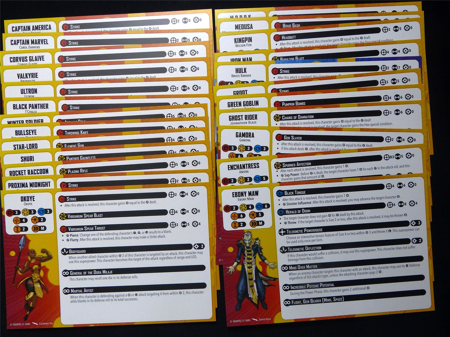 Marvel Crisis Protocol Miniatures Game: Card pack 2022 #E4