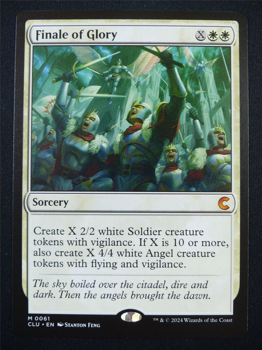 Finale of Glory - CLU - Mtg Card #5NY