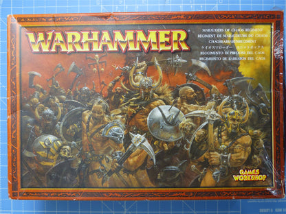Marauders of Chaos Regiment Box Set - Warhammer Old World #14T