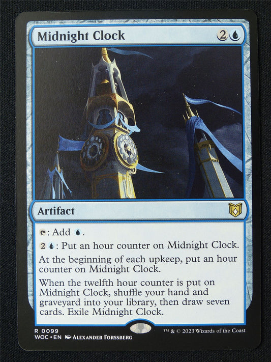 Midnight Clock - WOC - Mtg Card #EN