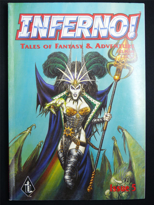 Inferno! Tales of Fantasy and Adventure #5 - Vintage Games Workshop Black Library Publications