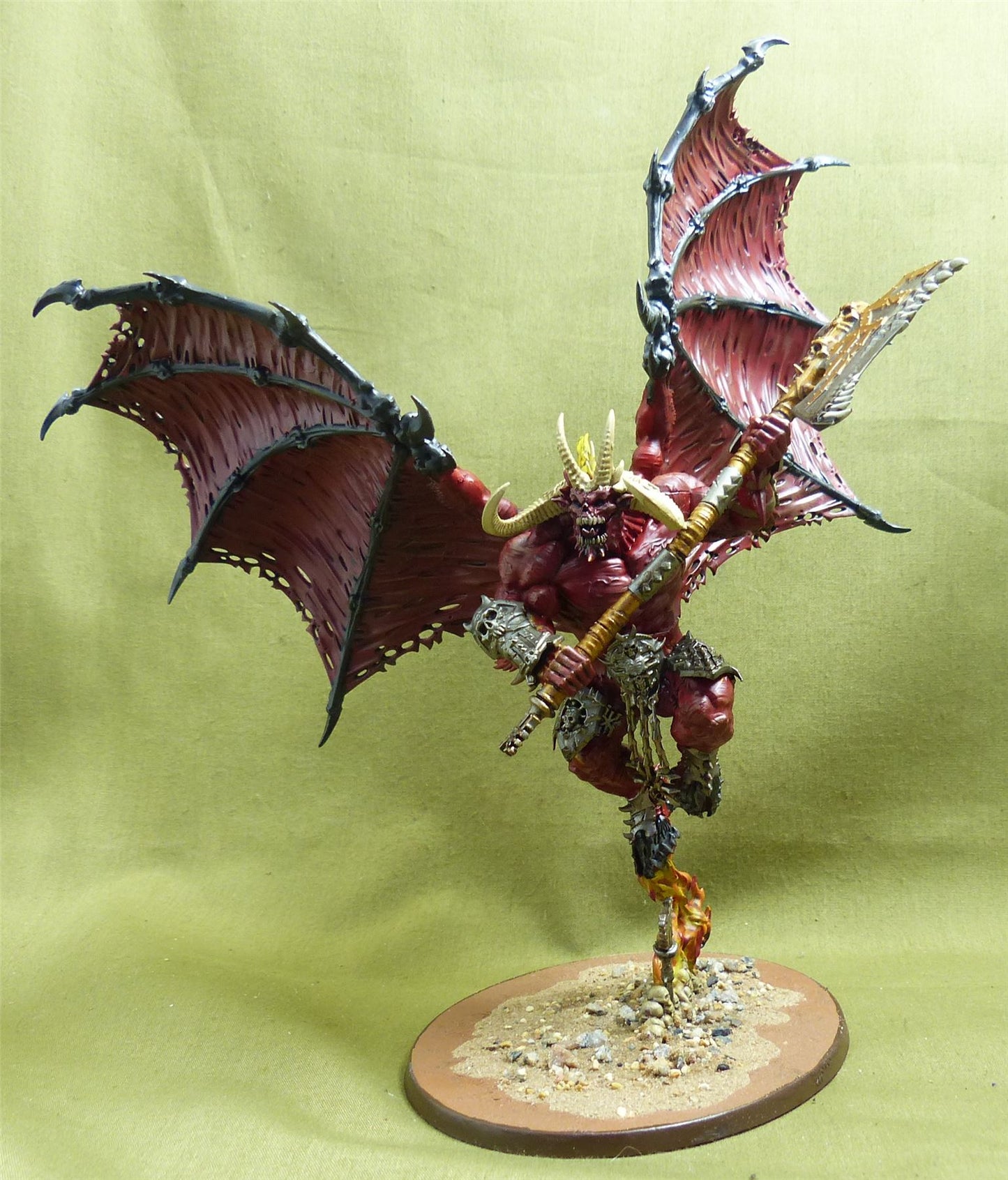 Bloodthirster painted - Chaos Daemons - Warhammer 40K #JW