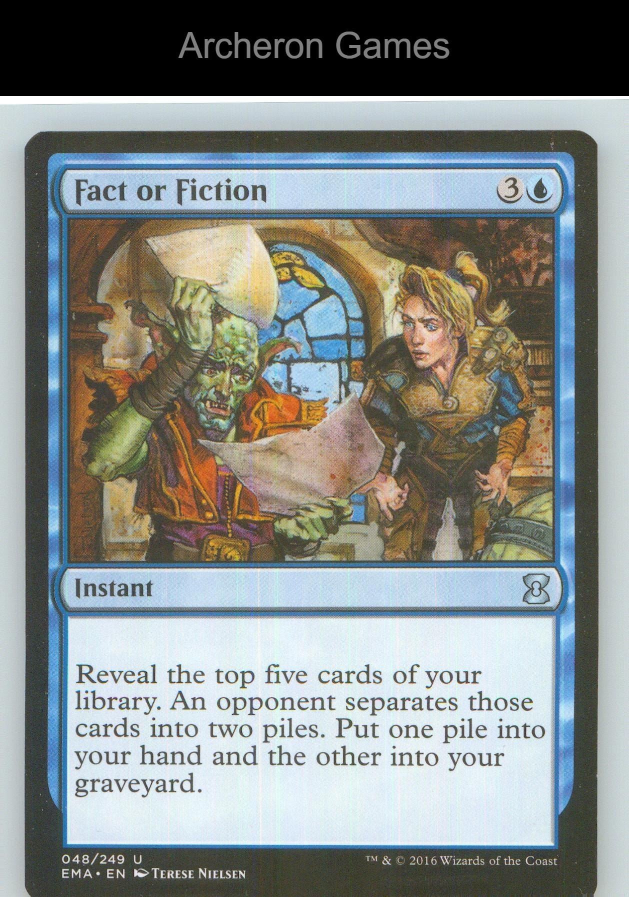 Fact or Fiction EMA 48 UC MTG Card NM/EX+