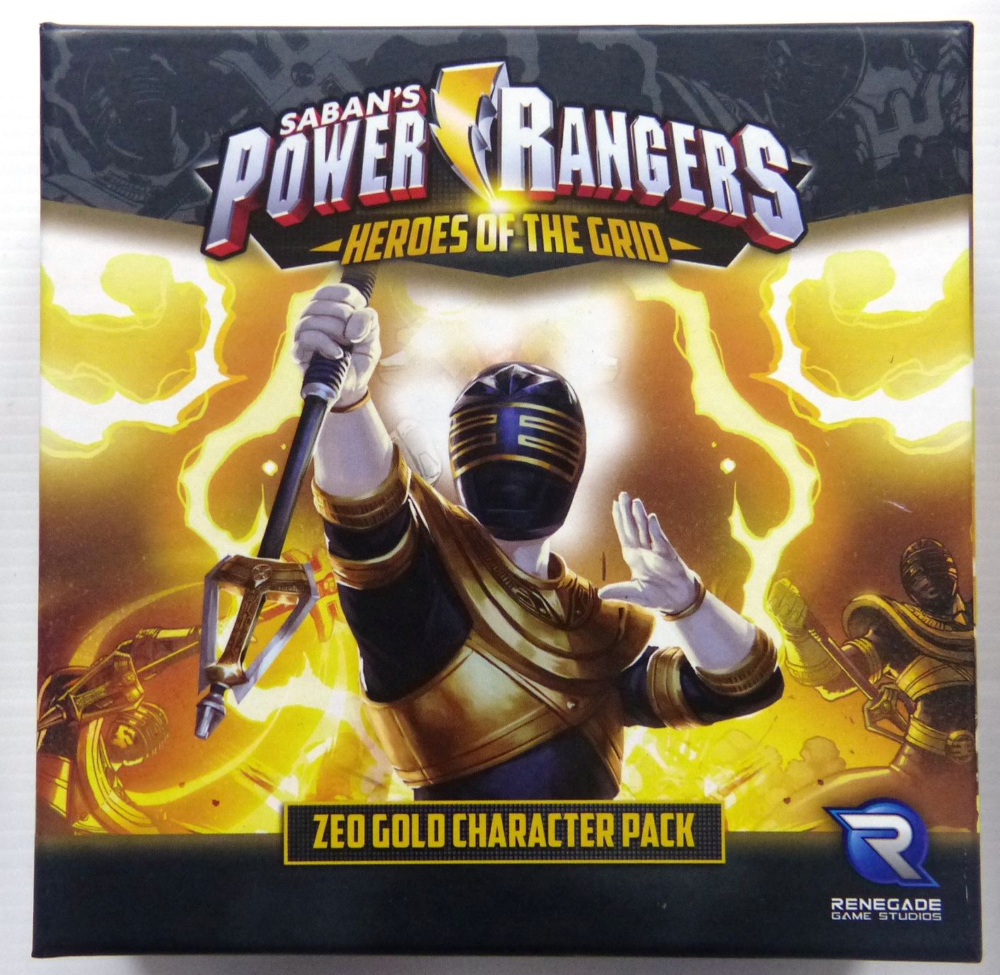 Zeo Gold  - Power rangers: Heros of the grid - Board Game #2E6