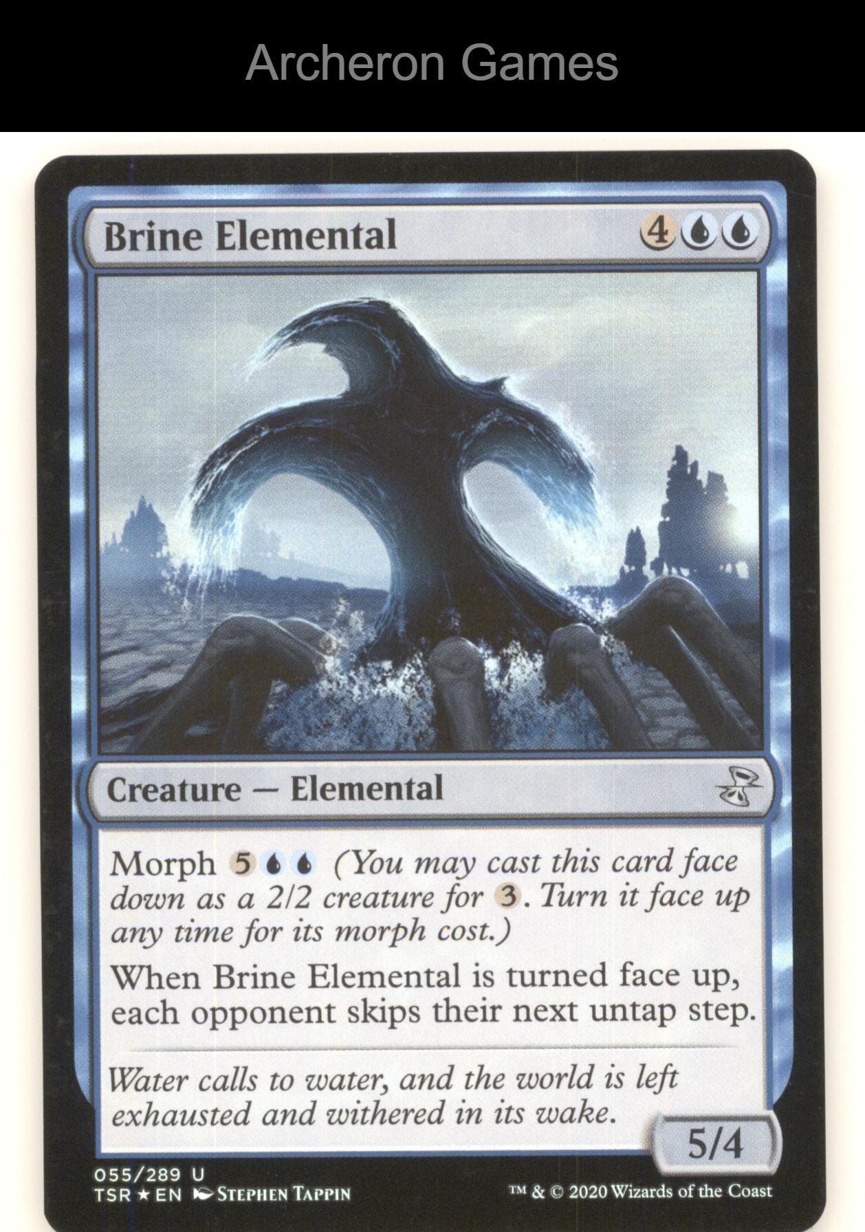Brine Elemental 55 UC MTG Card Time Spiral: Remastered
