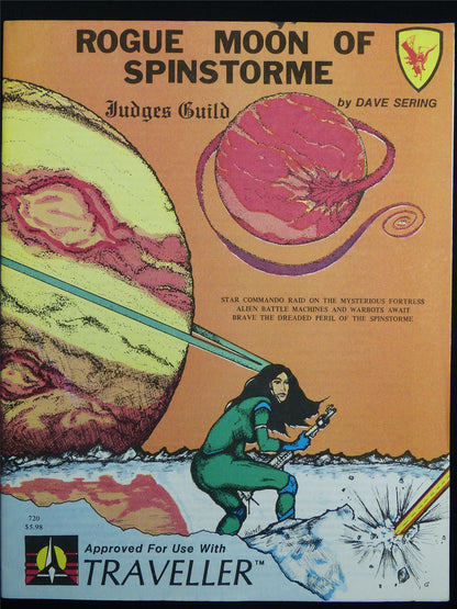 Rogue Moon of Spinstorme: Judges Guild Traveller Companion - Booklet #MZ