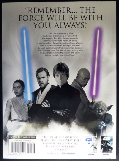 Star Wars insider: Best of Guide to the Light Side Gift Book - Titan Softback #3Q