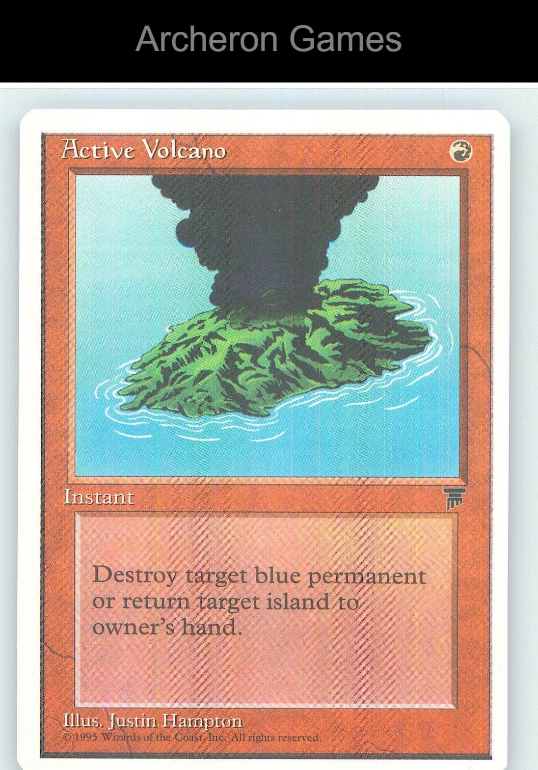 Active Volcano CHR C MTG Card NM/EX+