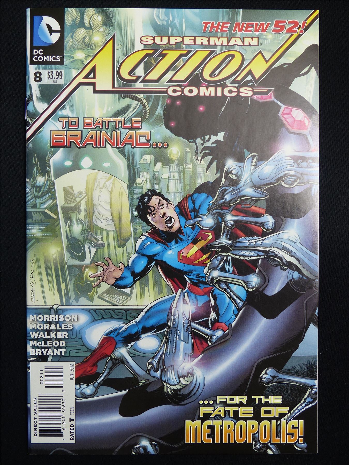 SUPERMAN: Action Comics #8 new 52! - DC Comic #3C5