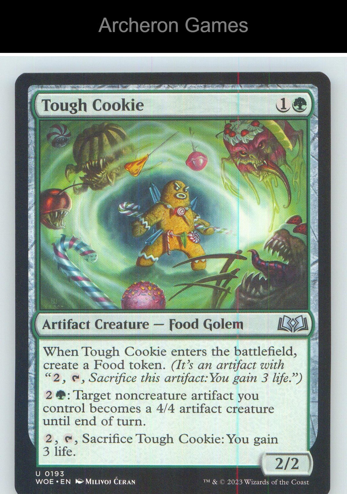 Tough Cookie WOE 193 UC MTG Card NM/EX+