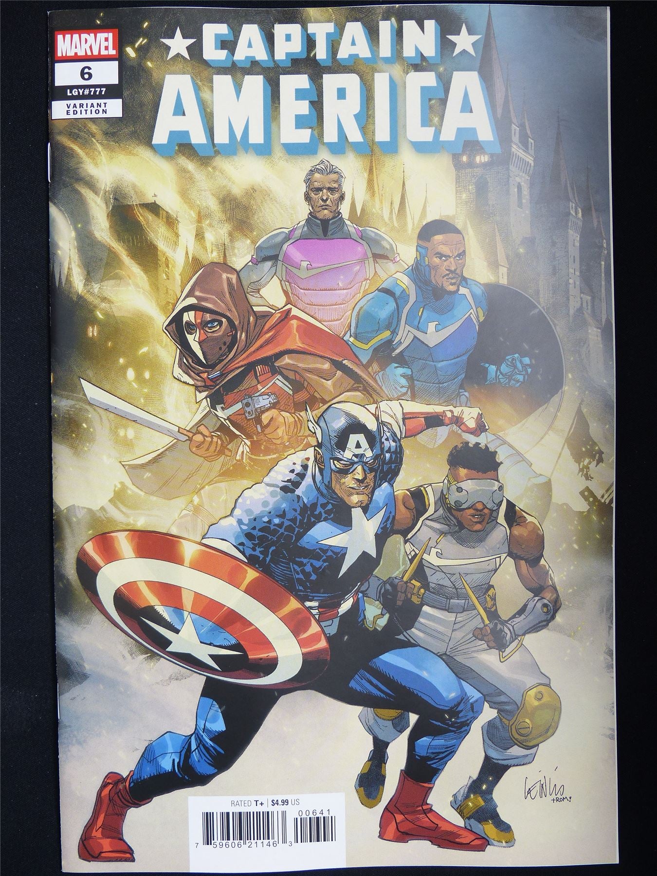CAPTAIN America #6 Variant - B&B Mar 2026 Marvel Comic #1FF