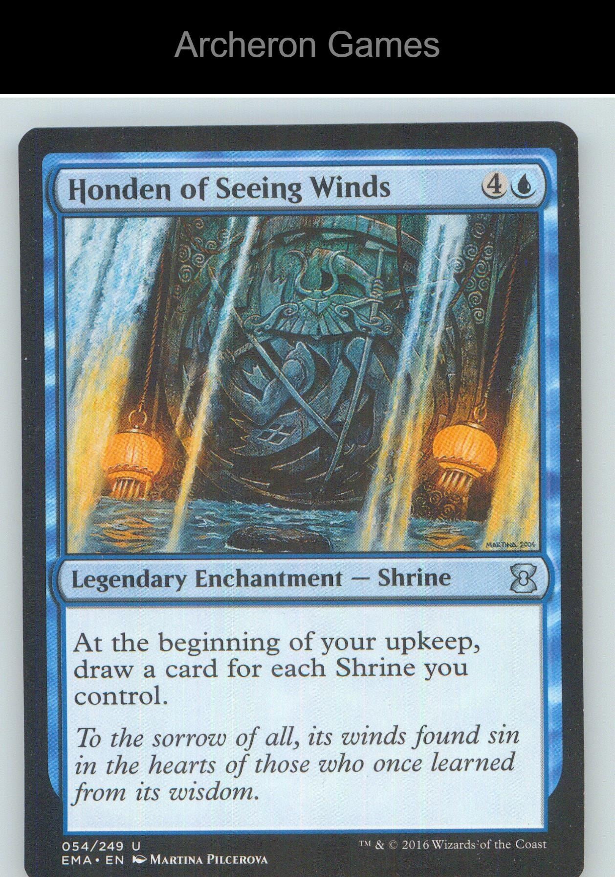Honden of Seeing Winds EMA 54 UC MTG Card NM/EX+