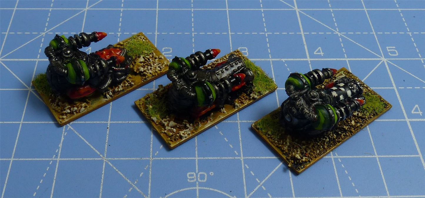 Classic Metal Speedsta With Kustom Cannon painted set of 3 - Warhammer Epic #2L9