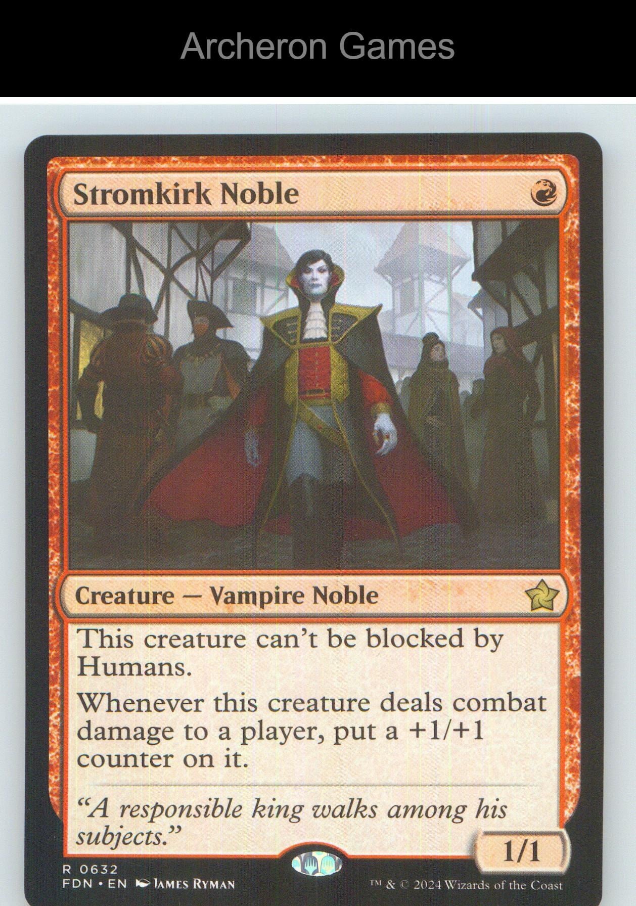 Stromkirk Noble FDN 632 R MTG Card NM/EX+