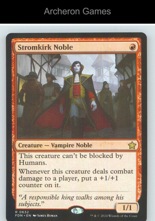 Stromkirk Noble FDN 632 R MTG Card NM/EX+