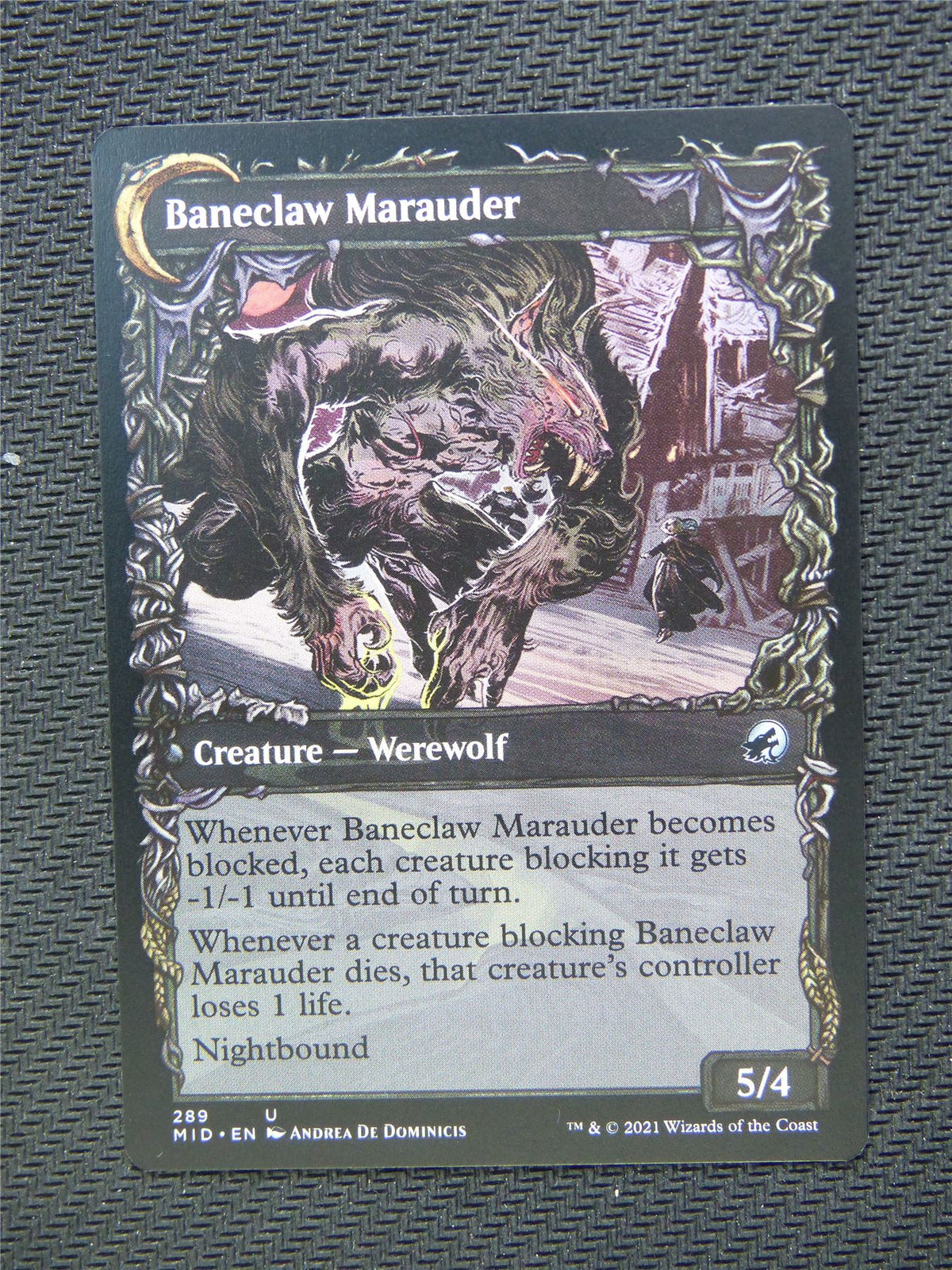 Baneblade Scoundrel Baneclaw Marauder  Showcase - Innistrad - Mtg Card #3MH
