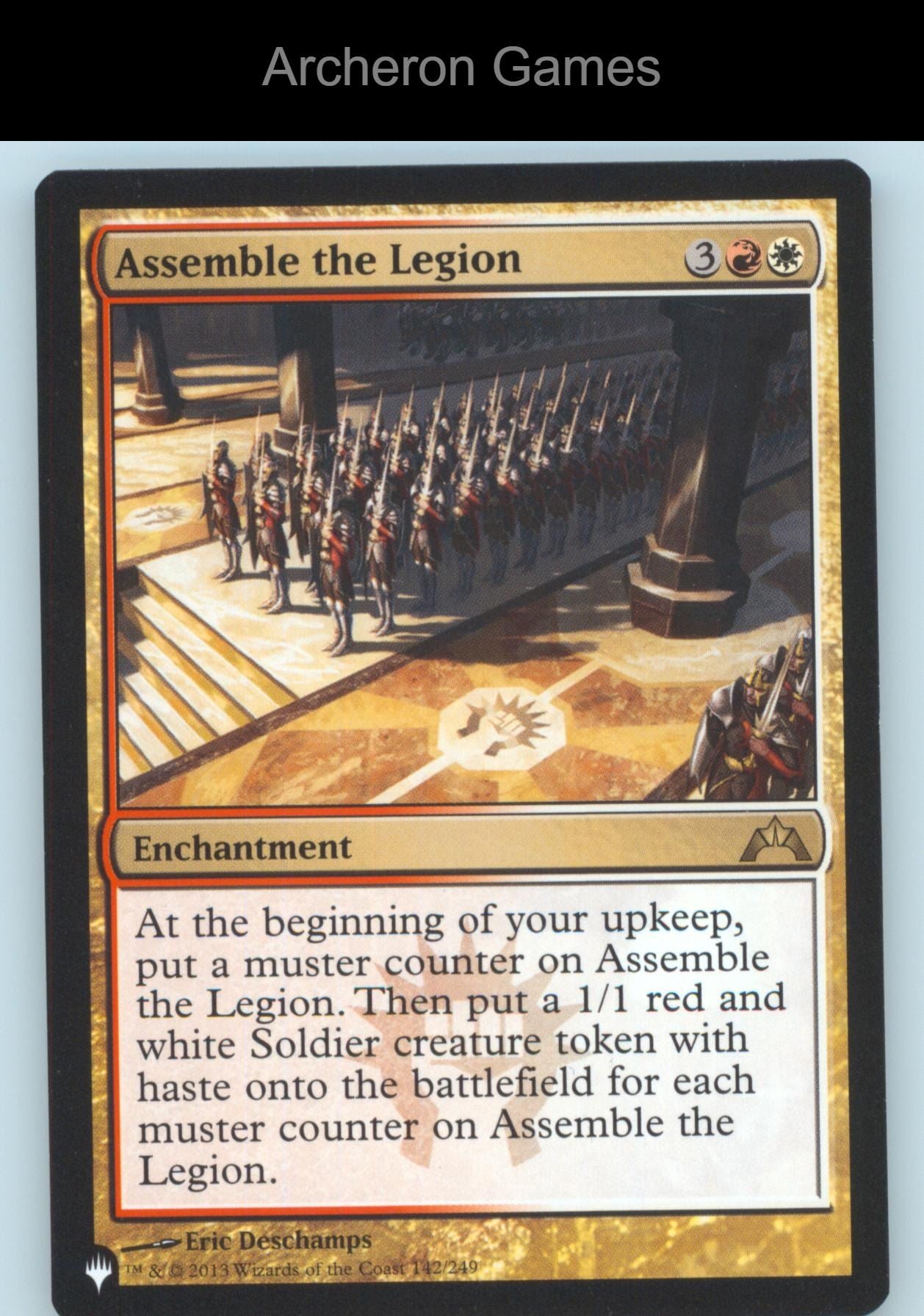 Assemble the Legion 142 R MTG Card The List Reprints