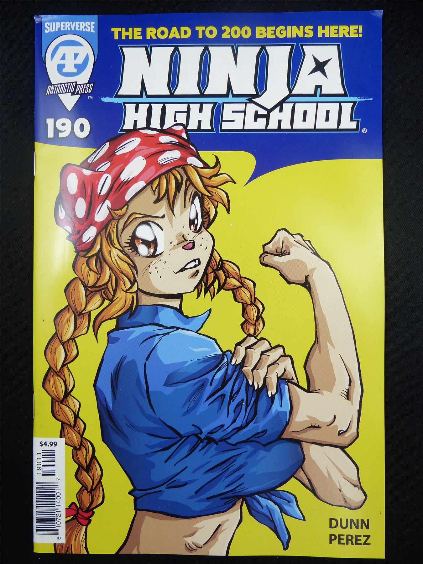 NINJA High School #190 - Jan 2024 Antarctic Press Comic #2OJ