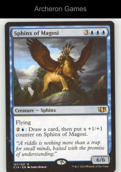 Sphinx of Magosi 127 R MTG Card Commander 2014