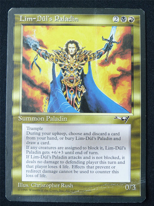 Lim-Dul's Paladin Legends played - LEG - Mtg Card #43P