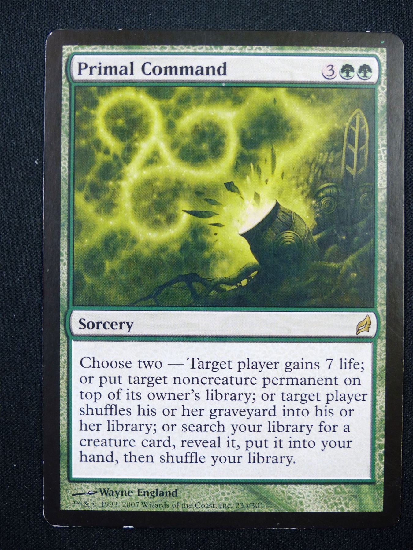 Primal Command - Mtg Card #13M